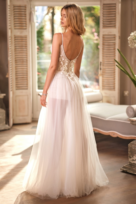 Suknia ślubna ze spodenkami Cameron 3