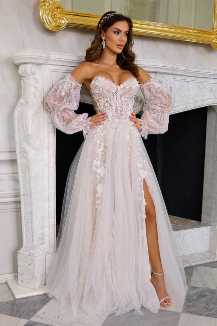 IVON - Delikatna suknią z bufiastymi rękawami 2