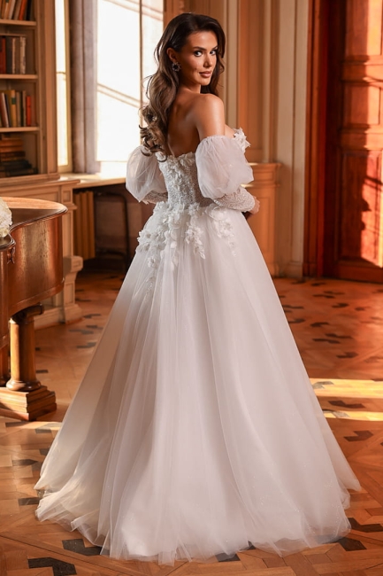 SERAPHIN - Suknia ślubna z motywem koralikowym 2