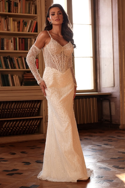 ODETTE - suknia z dopinanym trenem