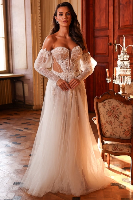 SYLVIA - koronkowy gorset z bocznym wycięciem