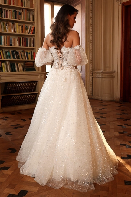 MARTYNA - Suknia z błyszczącym dołem 2