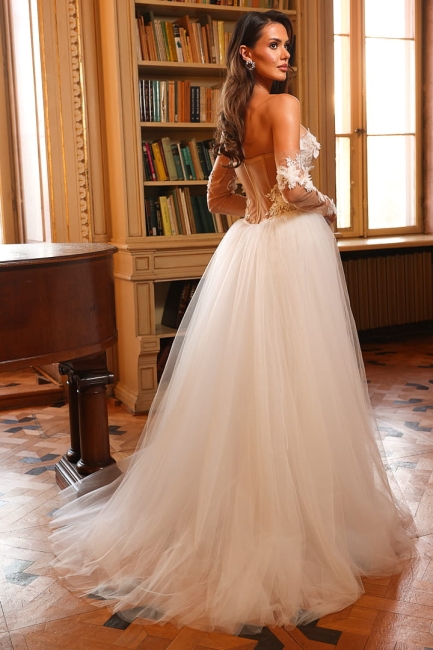 EIREN - suknia ślubna z odczepianą spódnicą 4